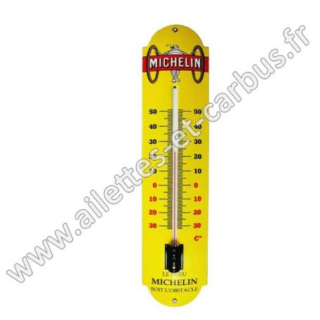 thermometre michelin émaillé