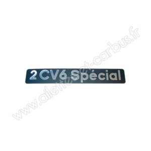 Monogramme 2CV6 spécial