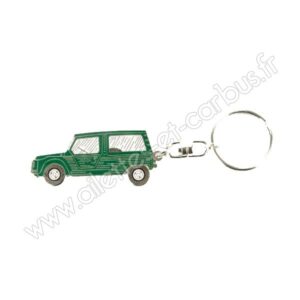 Porte clés Citroën Méhari verte