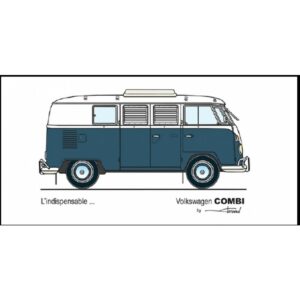 CARTE POSTALE VW SPLIT WESTFALIA VINTAGE