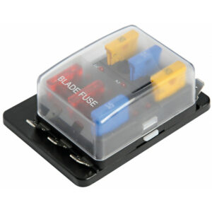 PORTE FUSIBLES 12V 6 EMPLACEMENTS LED